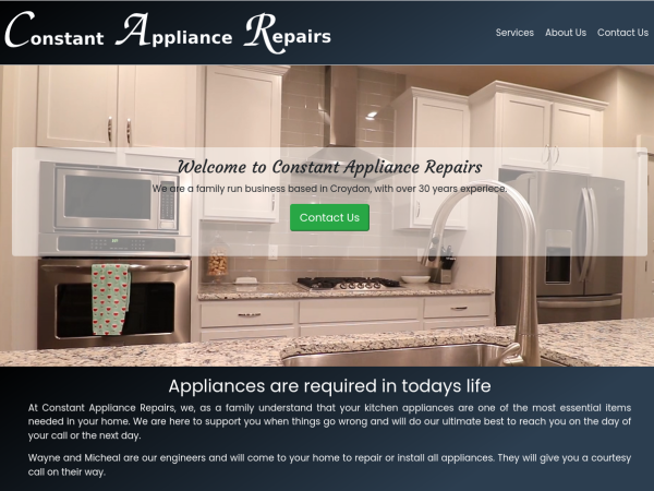 Constant Appliance Repairs
